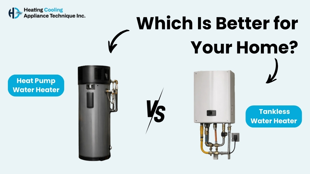 Heat Pump Water Heater vs Tankless: Which Is Better for Your Home?